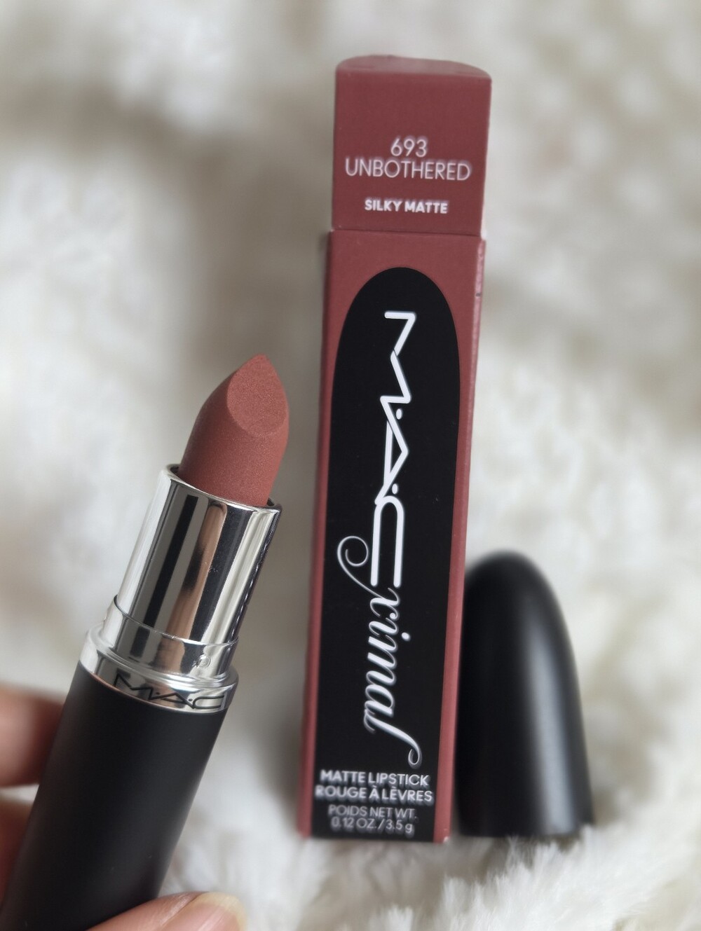 New M·A·CXIMAL SILKY MATTE LIPSTICK-UnbotheredTurn-
